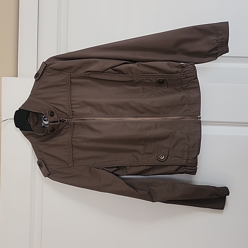 Volcom  Moto Brown Jacket